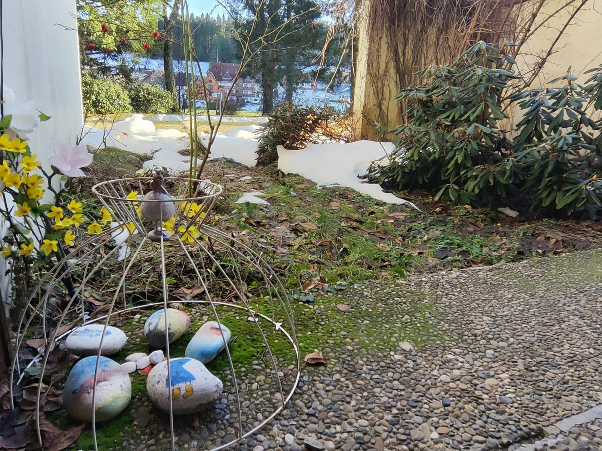 Ferienwohnung Schoene Wohnung 2D-Gebaeude Mit Mini-Garten Schönwalde エクステリア 写真