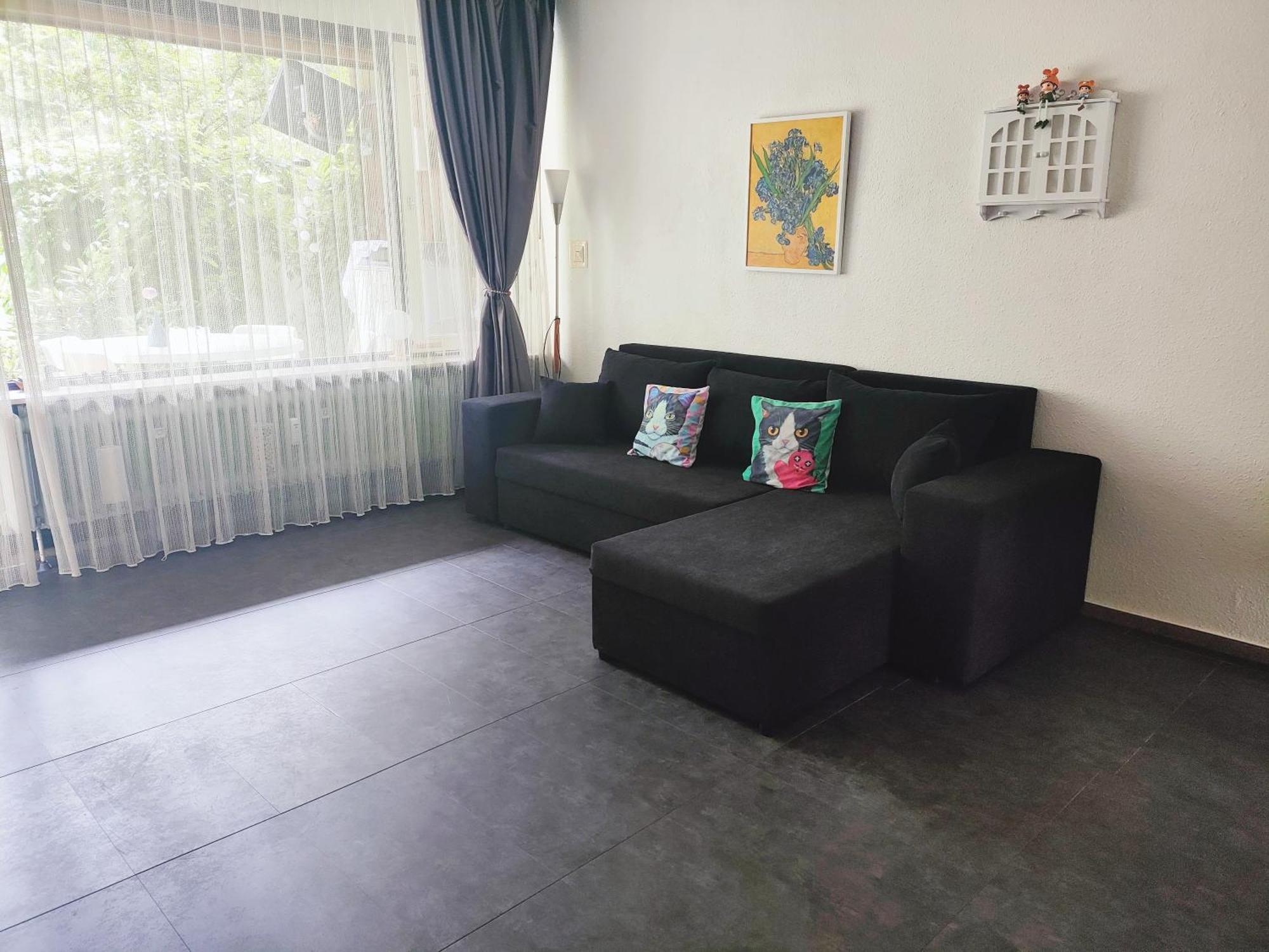 Ferienwohnung Schoene Wohnung 2D-Gebaeude Mit Mini-Garten Schönwalde エクステリア 写真